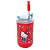 Copo Neo C/Canudo Hello Kitty 10025963 300ml ZonaCriativa - Imagem 1