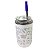 Copo Neo C/Canudo Mickey Mouse 10025778 300ml ZonaCriativa - Imagem 1