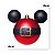 Bola Natalina 6cm Mickey C/6un 1718649 Cromus - Imagem 2