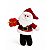 Mini Pelucia Papai Noel Presente 12cm 1007327 1Un Cromus - Imagem 1