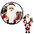 Papai Noel Decorativo 90cm Em Pé C/Presentes 1058433 Cromus - Imagem 2