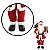Papai Noel Decorativo 90cm Em Pé C/Presentes 1058433 Cromus - Imagem 5