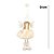 Anjo Branco C/Led 50cm Em Pé  2AAA 1049505  Cromus - Imagem 3