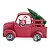 Caminhonete Natalina Globo De Neve C/Led 17cm 1039167 Cromus - Imagem 4