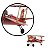 Avião Natalino Vermelho 35cm 1044496 Cromus - Imagem 4