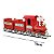 Trem Natalino Vermelho 75cm 1044492 Cromus - Imagem 3