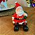 Mini Papai Noel Decorativo Sentado 7cm  FafaImports - Imagem 4