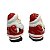 Kit Saleiro e Pimenteiro Papai Noel 8cm Cerâmico N07736 Fafa - Imagem 4