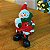 Mini Boneco De Neve Decorativo Sentado 7cm  FafaImports - Imagem 2