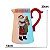 Jarra Papai Noel De Porcelana 20x13cm FafaImports - Imagem 3