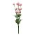 Buque Crisântemo Pompom Cosmo Rosa Flor Artificial 43cm - Imagem 1