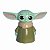 Cofre 3D Baby Yoda Em Vinil 18cm 10083127 ZonaCriativa - Imagem 1