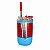 Copo Neo C/Canudo Spider Man 10073322 300ml ZonaCriativa - Imagem 3