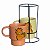 Kit Canecas Empilháveis Garfield 10025905 180ml Zonacriativa - Imagem 3