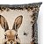 Almofada De Páscoa Raizes Do Ninho Colhinho feliz  499146 43x43cm - Imagem 2