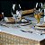Toalha De Mesa  De Pascoa 140x140cm  Jardins Que Acolhem - Imagem 6