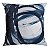 Almofada Velveteen  Azul 800 Basica 43x43cm Belchior - Imagem 1