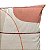 Almofada Donatella Laranja 079 Bordada 43x43cm Belchior - Imagem 2