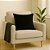 Almofada Básica Preta Luxor Premium 043 43x43cm Belchior - Imagem 2