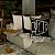 Almofada Luxor Black White 330 Bordado 50x50cm Belchior - Imagem 4
