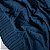 Manta Decorativa  Link  Azul Jeans Tricot 508007161 0,90x1,80cm - Imagem 2