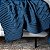 Manta Decorativa  Link  Azul Jeans Tricot 508007161 0,90x1,80cm - Imagem 5