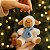 Mini Pelucia Ovelha Pingente Azul Candy 13cm 1067179 1Un - Imagem 2