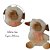 Mini Ovelha Pingente Rosa Candy 13cm 1067179 1Un - Imagem 1