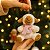 Mini Pelucia Ovelha Pingente Rosa Candy 13cm 1067179 1Un - Imagem 2