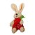 Mini Coelho Pingente Laranja 12cm 1020049 1Un Cromus - Imagem 2
