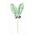 Pick Orelha De Coelho Verde 34x10x3cm 1066702 1Un Cromus - Imagem 1