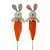 Pick Casal Cenoura De Coelhinho Da Pascoa 38cm 1067133 1Un - Imagem 1