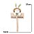 Placa Feliz Pascoa Verde 37x16x7cm 1066706 1Un Cromus - Imagem 3