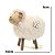 Escultura Decorativa Mini Ovelha 1066492 9x10x5cm (AxLxC) - Imagem 3