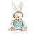 Coelho Da Páscoa Chiclete Menino C/ Chapeu 30cm 1067680 Cromus - Imagem 1