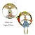 Guirlanda Decorativa Coelho Da Pascoa PatchWork 53x35x8cm 1067507 - Imagem 3
