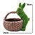 Coelho Da Páscoa Mesh De Grama 36x25x34cm 1066725 - Imagem 3