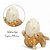 Coelho Da Páscoa Breeze Deitado C/Ovo 1054907 18x10,6x8,5cm (AxLxP) - Imagem 2