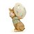Coelho Da Páscoa Breeze De Pé C/Ovo 1054907 18x10,6x8,5cm (AxLxP) - Imagem 5