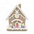 Casa de Pascoa Pastries Coelho 1064451 18x16x9,5cm (AxLxP) - Imagem 1