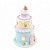 Casa Bolo De Páscoa Pastries C/Led 1050395 25,5x16,5x16,5cm - Imagem 1