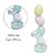 Coelho de Pascoa Pastries Coelho C/ Ovos 1050389 45x16x13,5m (AxLxP) - Imagem 2
