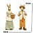 Coelho Da Páscoa Breeze Casal Versailles 1054897 31x10x10cm - Imagem 7