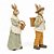Coelho Da Páscoa Breeze Casal Versailles 1054897 31x10x10cm - Imagem 3