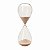 Ampulheta De Vidro 15min Areia Bege 09602 15x6,5cm Mart - Imagem 1