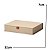 Livro Caixa Em Linho Marrom 32x24,5x7cm 15976 Mart - Imagem 4