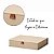 Livro Caixa Em Linho Marrom 24,5x19x7cm 15977 Mart - Imagem 2