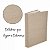 Livro Caixa em Linho Nude 18718 24x31x4,5cm Mart - Imagem 2