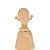 Escultura Mulher C/Peixe 19x9x6cm 19822 Mart - Imagem 1