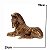 Escultura Decorativa Zebra 29x16x19cm 19718 Mart - Imagem 4